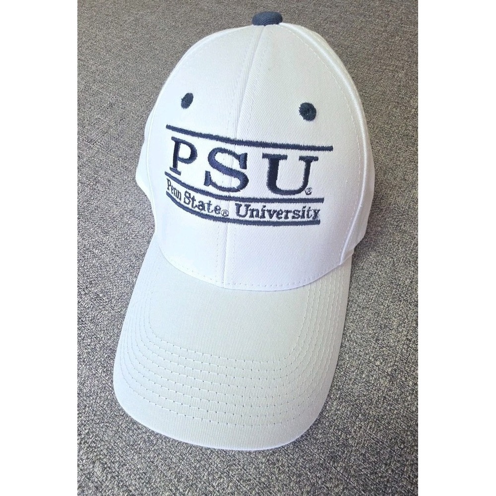 PSU Penn State University Nittany Split Bar Embroidered Hat The Game Snapback